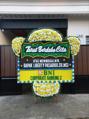 Papan Bunga Duka di Mulyojati