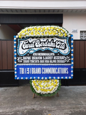 Papan Bunga Duka di Mulyojati